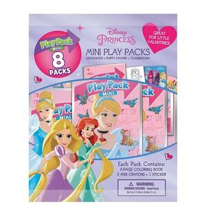 Disney Princess Mini Play Packs - Pink and Blue